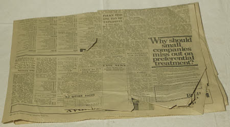 Newspaper page