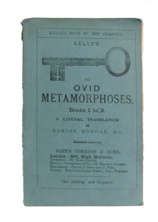 Ovid's Metamorphoses . literally translated by Roscoe Mongan.