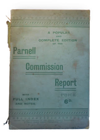 A verbatim copy of the Parnell Commission report, . with complete index and notes.