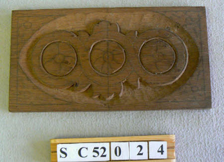 Sample carved panel