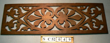 Fretwork panel