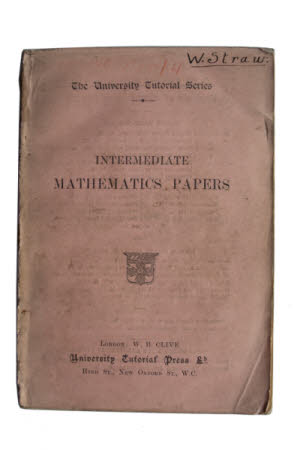 Intermediate mathematics papers.
