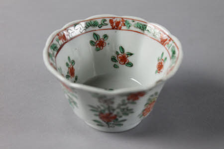 Teabowl and saucer