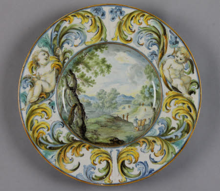 Horseman in a landscape
