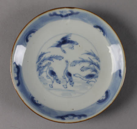 Teabowl and saucer