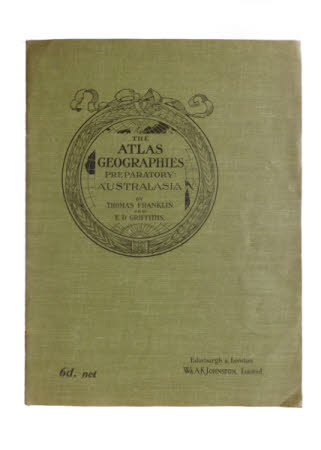 The atlas geographies . a new visual atlas and geography combined. By Thomas Franklin and E.D. ...
