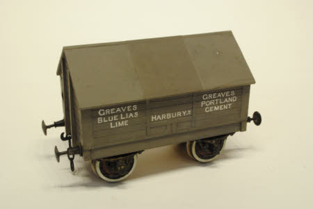 Model railway wagon