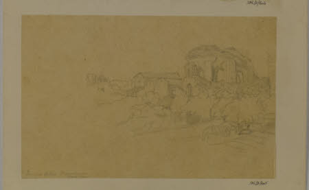 A Landscape with the Ruin of a Round Temple