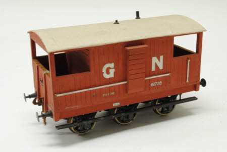 Model railway wagon