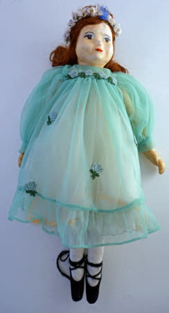 Composition-headed doll