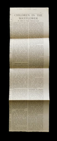Newspaper cutting