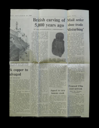 Newspaper cutting