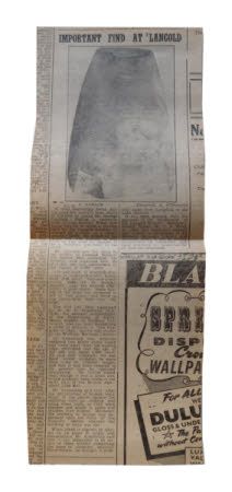 Newspaper cutting