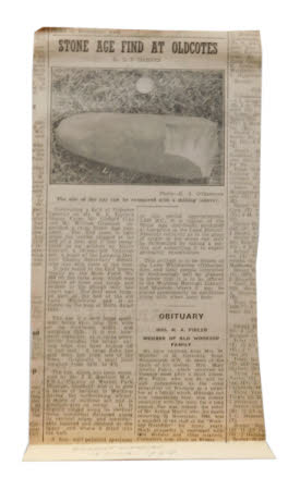 Newspaper cutting
