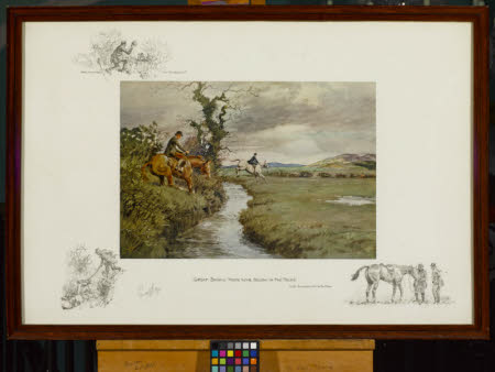 'Great banks there was below in the fields'