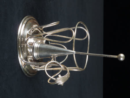 Candle extinguisher stand