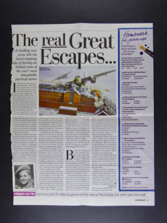 "The real Great Escapes..."