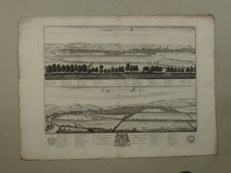 A prospect of Oxford from the East near London Road'