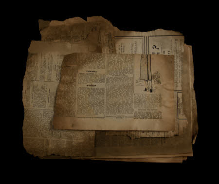 Newspaper piece