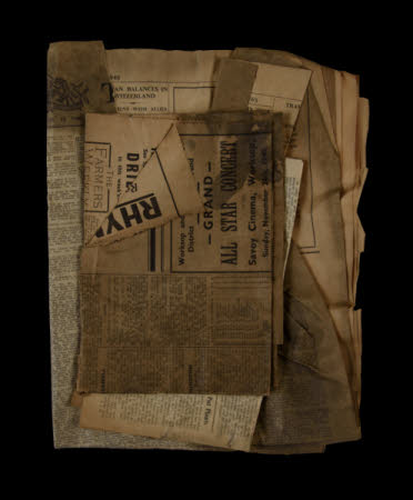 Newspaper piece