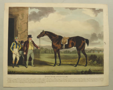 A horse named 'Doctor Syntax'
