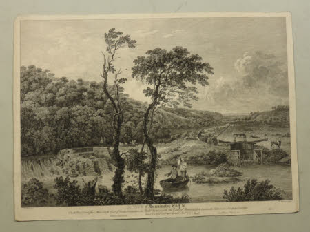 A View of Dunnington Cliff on the River Trent (after Thomas Smith of Derby) 