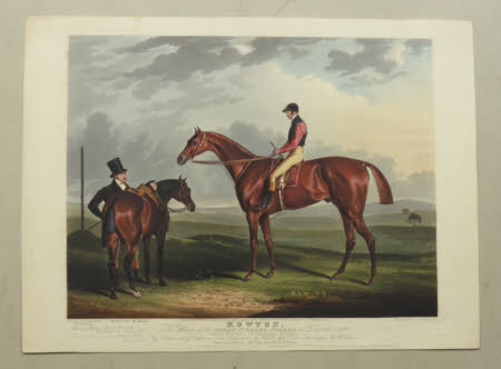 'Rowton', the winner of Great St. Leger stakes, at Doncaster 1829 (after John E. Ferneley) 