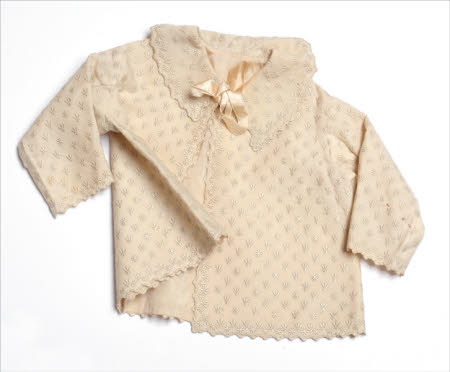 Baby's matinee jacket