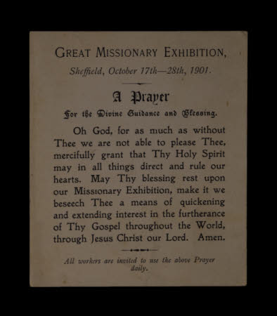 Religious card