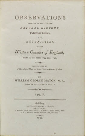 Observations relative chiefly to the natural history, picturesque scenery, and antiquities, of the ...