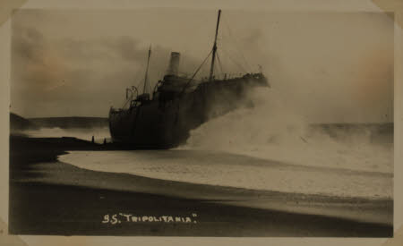 Salvage Operations on the White Star Liner "Suevic".