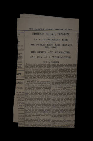 Newspaper cutting