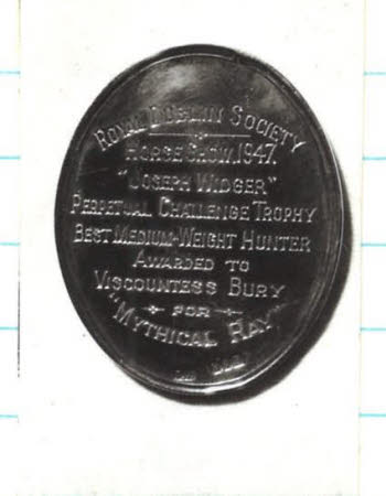 Agricultural medal
