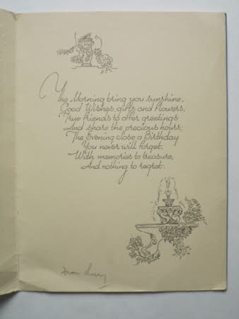 Greetings card