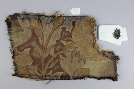 Chair seat cover fragment
