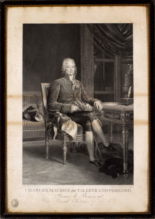 Prince Charles Maurice de Talleyrand-Périgord, prince de Bénévent (1754-1838) (after Baron ...