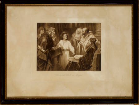 Jesus in the Temple with the Elders