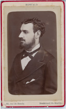 Half length Carbon print of unknown man
