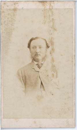 Head and shoulder portrait of a man