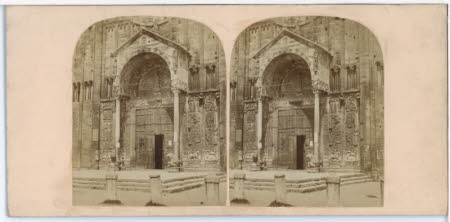 Porch of the Church of Saint Seno,Verona
