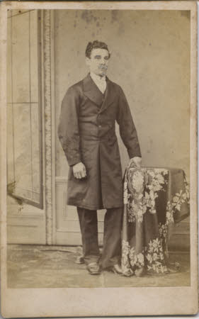 Full length portrait of an unknown man