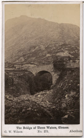 View of The Bridge of Three Waters, Glencoe