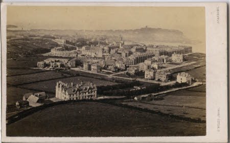 A general view of South Bay,Scarborough from the landward-side.