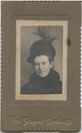A portrait of a female