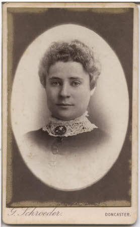 Portrait of unknown lady