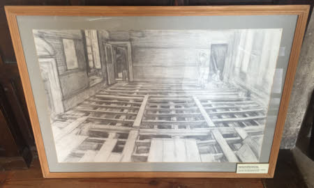 Repairing the Great Chamber floor