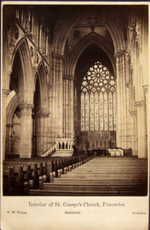 Interior of St George's church, Doncaster.