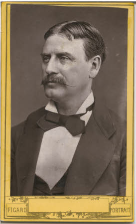 Woodburytype portrait photograph
