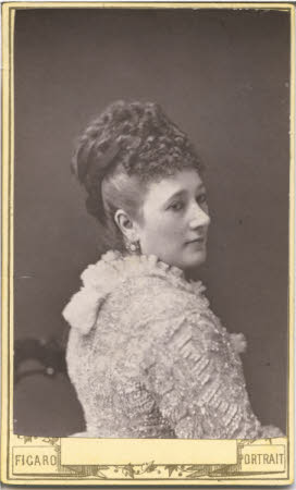 Woodburytype portrait photograph