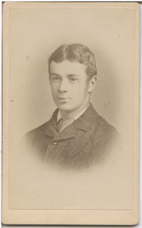 Portrait of an unknown young man.
